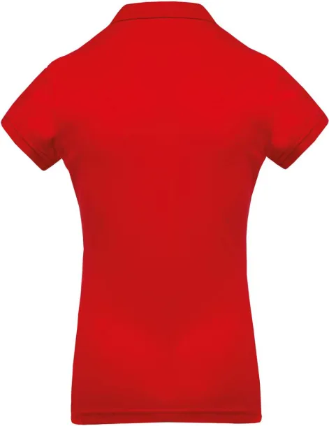  LADIES’ SHORT-SLEEVED PIQUÉ POLO SHIRT - Kariban Red