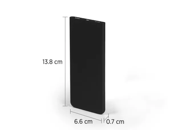 SIRIUS power bank 4000 mAh - PIXO Black