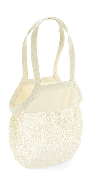  Organic Cotton Mesh Grocery Bag - Westford Mill Prirodna