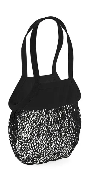  Organic Cotton Mesh Grocery Bag - Westford Mill Black