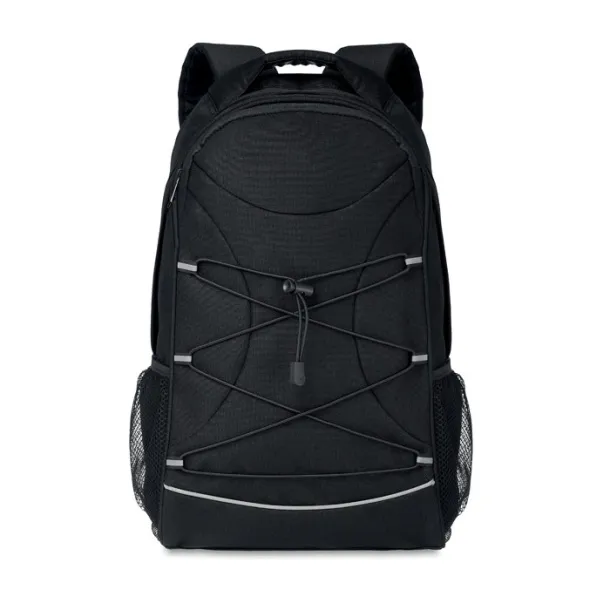 MONTE LOMO backpack w/ reflective accent Black