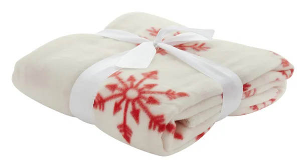 Uppsala polar blanket White Red