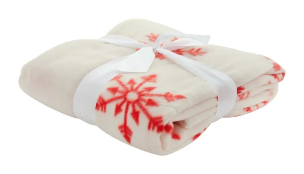 Uppsala polar blanket White Red