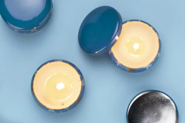 ASTRO Soybean wax candle barwny