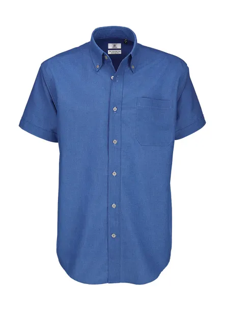  Oxford SSL/men Shirt - B&C Blue Chip