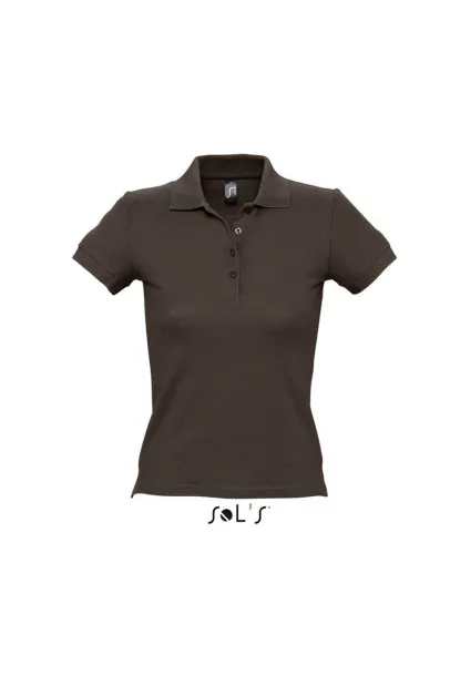  Ženska polo majica kratkih rukava, 210 g/m2 - SOL'S Chocolate