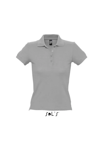 Ženska polo majica kratkih rukava, 210 g/m2 - SOL'S Grey Melange