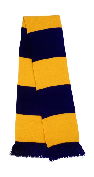  Team Scarf - Result Winter Essentials Navy Gold