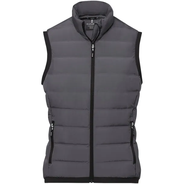 Caltha women's insulated down bodywarmer - Elevate Life Storm grey