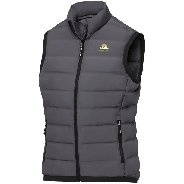 Caltha women's insulated down bodywarmer - Elevate Life Storm grey