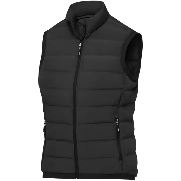 Caltha women's insulated down bodywarmer - Elevate Life Crna