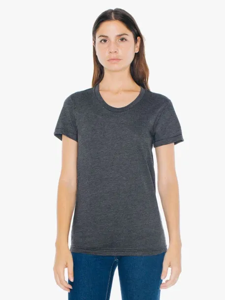  Ženska polipamučna majica kratkih rukava - 125,0 g/m² - American Apparel Midnight Blue