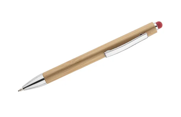 TUSO Bamboo touch pen Red