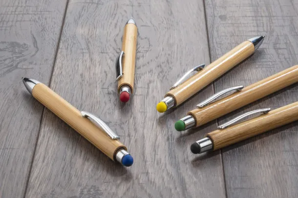 TUSO Bamboo touch pen zielony