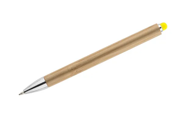 TUSO Bamboo touch pen żółty