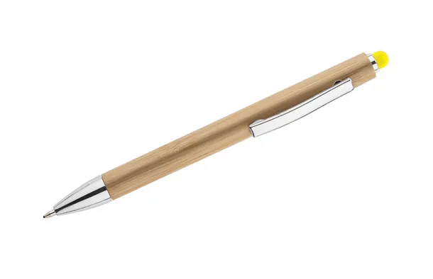 TUSO Bamboo touch pen żółty