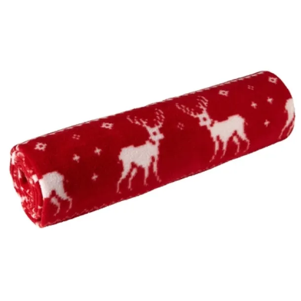  Fleece blanket red