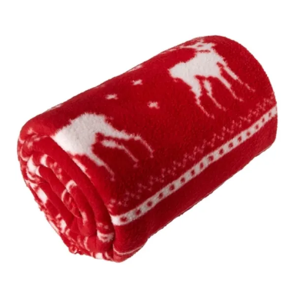  Fleece blanket red