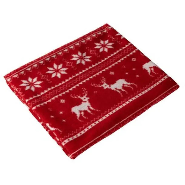  Fleece blanket red