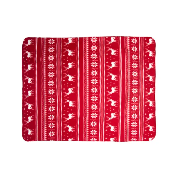  Fleece blanket red