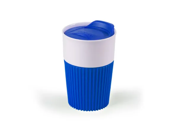 FRATELLO šalica s poklopcem, 350 ml - CASTELLI Plava