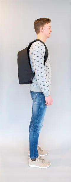  Bobby Pro anti-theft backpack Black