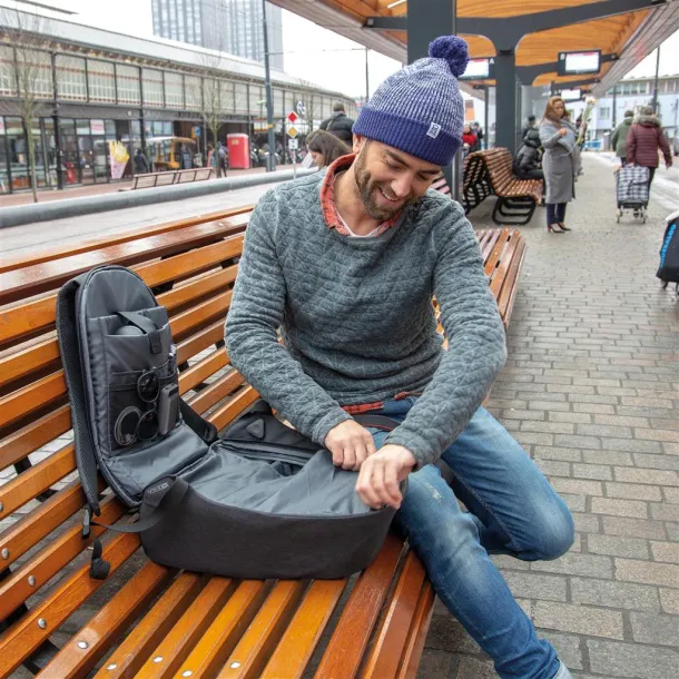  Bobby Pro anti-theft backpack Black