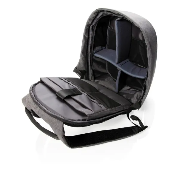  Bobby Pro anti-theft backpack Grey Black