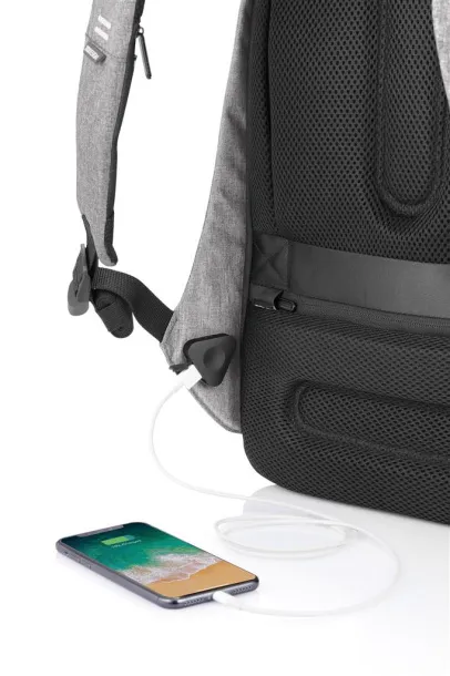  Bobby Pro anti-theft backpack Grey Black