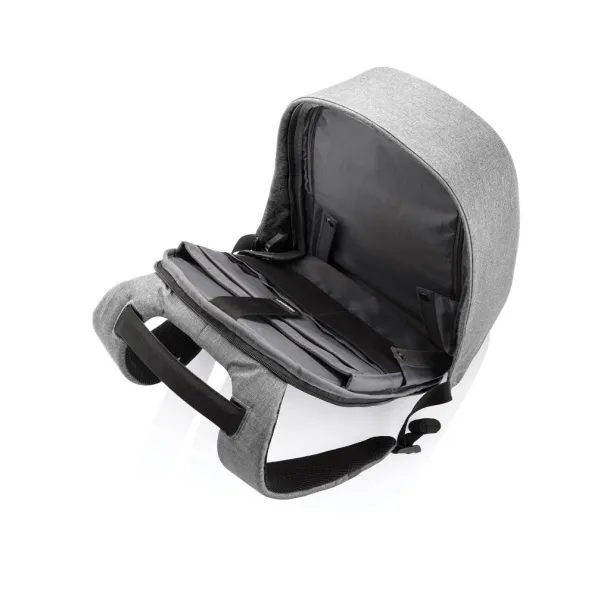  Bobby Pro anti-theft backpack Grey Black