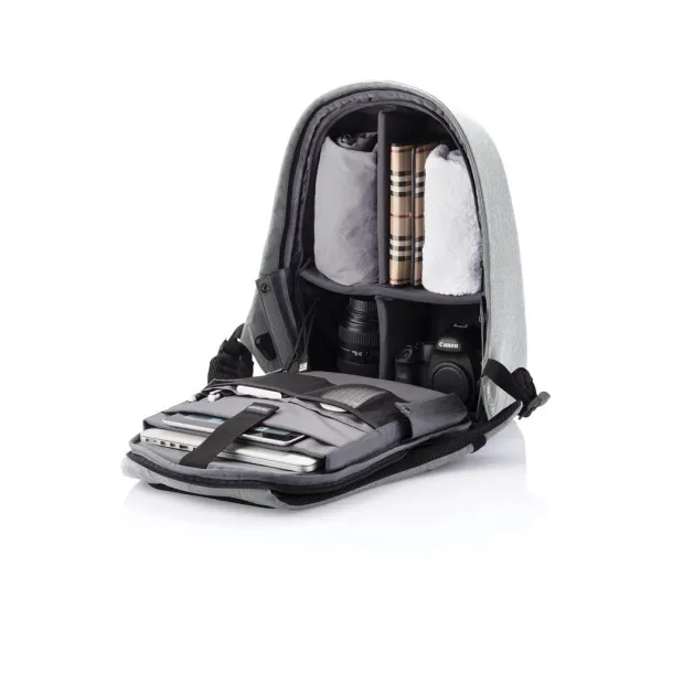  Bobby Pro anti-theft backpack Grey Black
