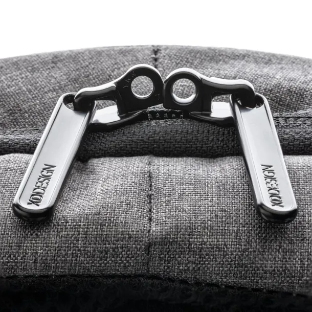  Bobby Pro anti-theft backpack Grey Black