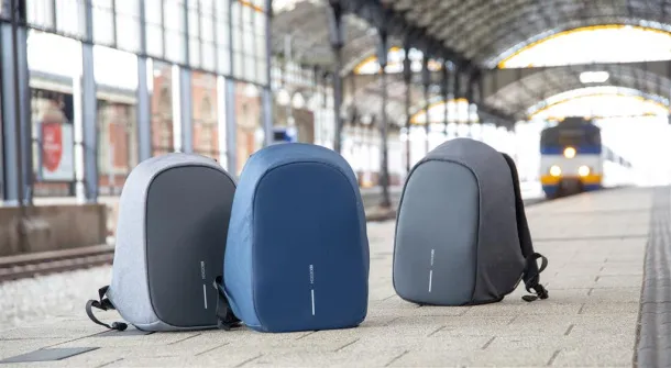  Bobby Pro anti-theft backpack Grey Black