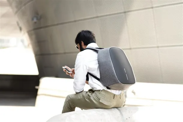  Bobby Pro anti-theft backpack Grey Black