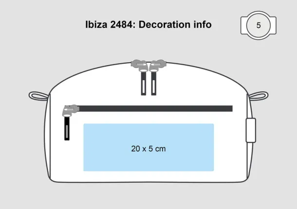  Ibiza toaletna torbica - Shugon