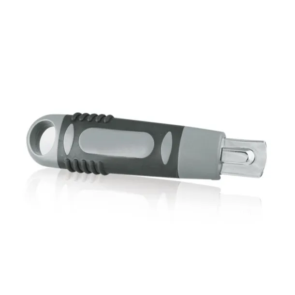  Retractable cutter softgrip Grey Black