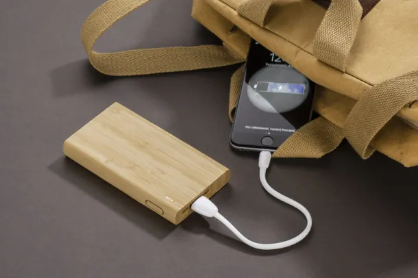 SILVA prijenosna baterija, 8 000 mAh Smeđa