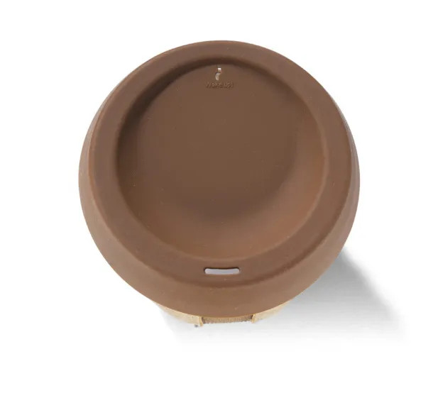 SKLO Glass mug  380 ml Smeđa