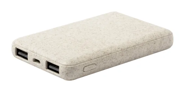 Durum USB prijenosna baterija, 5000 mAh Prirodna