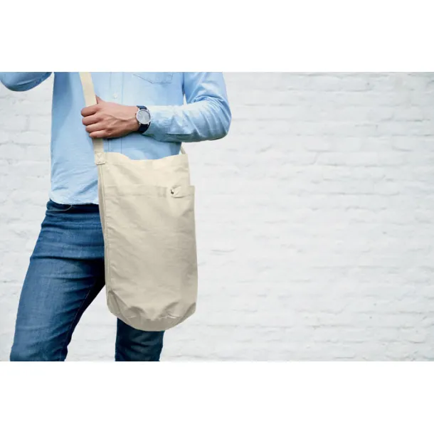 BIMBA Canvas shopping bag 270 gr/m² Beige