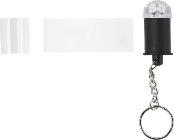 CARLY ABS key holder with light neutral