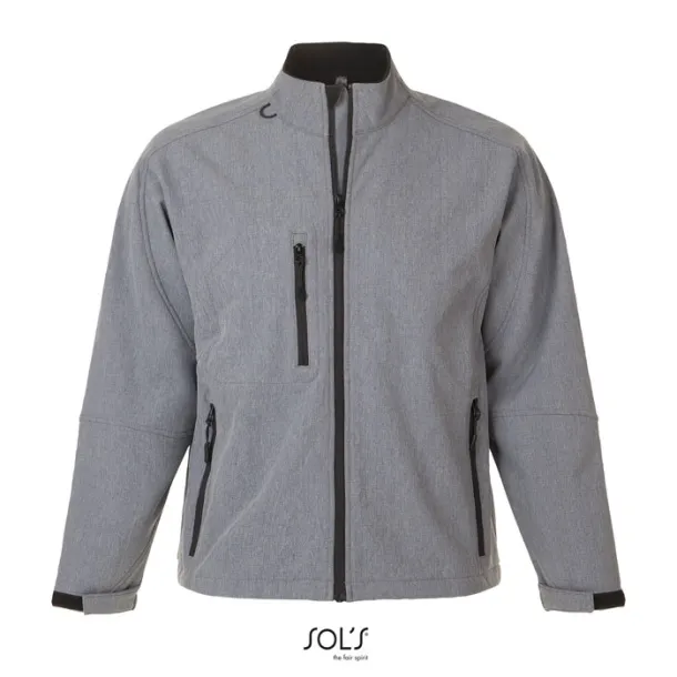 RELAX MEN SS JACKET-340g Grey Melange