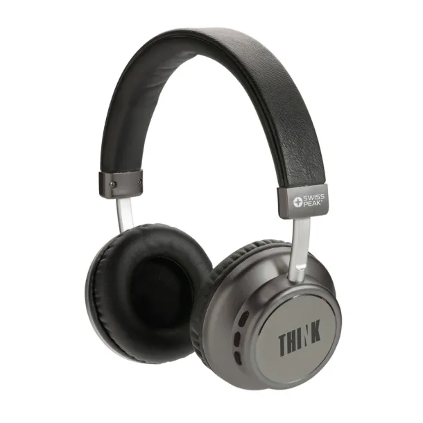  Swiss Peak wireless headphone V3 - Swiss Peak Grey Black