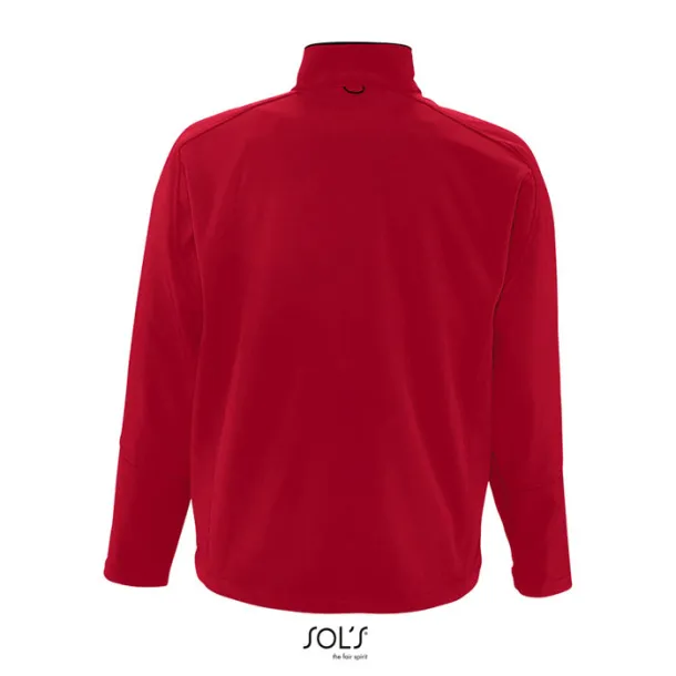 RELAX Muška softshell jakna - 340g pepper red