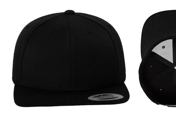  Classic Snapback Cap - Classics Black Black