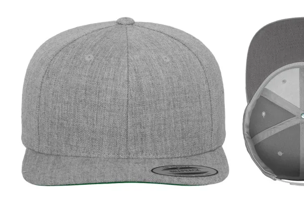  Classic Snapback Cap - Classics Heather Grey Heather Grey