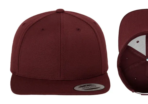  Classic Snapback Cap - Classics Maroon Maroon