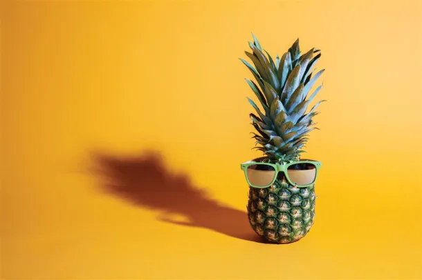  Wheat straw and bamboo sunglasses - XD Collection Green