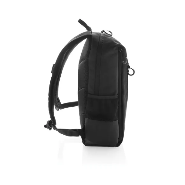  Lima 15" RFID & USB laptop backpack PVC free Black Grey