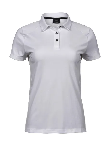  Ženska sportska polo majica, 140 g/m² - Tee Jays Bijela